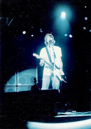 No Brasil, em 1993. Foto: fanzine HEADLINE