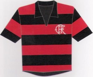 Fla Flamengo: Gini prefere a camisa rubro-negra da década de 50/60. Pág.110.
