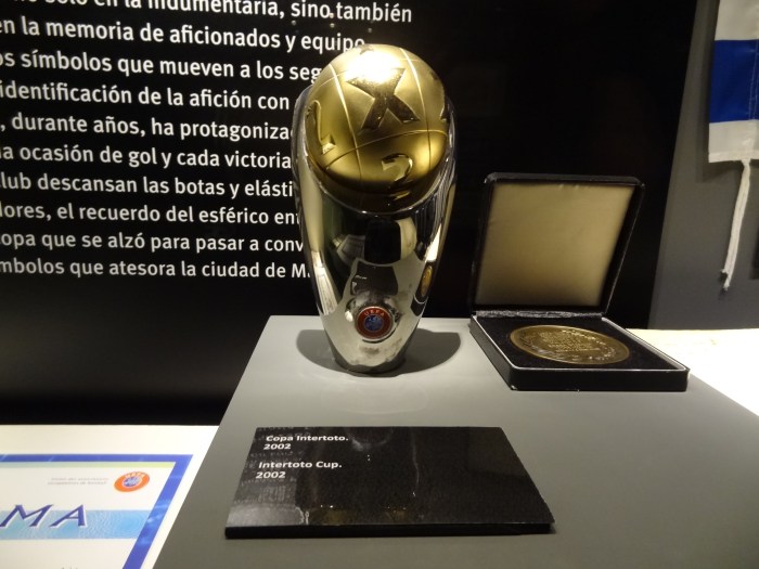 A única taça internacional, a Intertoto