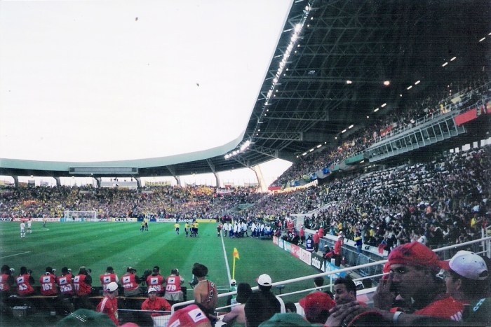 Bebeto fez o terceiro gol do Brasil contra Marrocos.