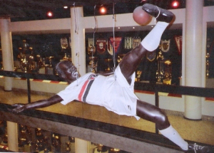 A bicicleta de Leônidas, no Memorial do São Paulo FC.