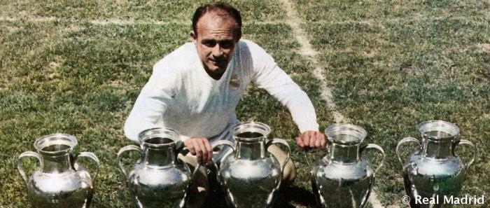 Colecionador de copas. http://www.realmadrid.com/