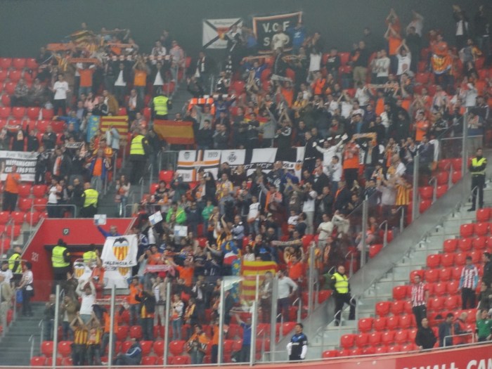 Torcida do Valencia: presente!