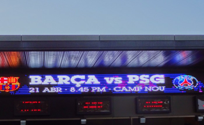 Barça 2-0 PSG, abril de 2015. Neymar Jr e Don Andres Iniesta confirmam a 11ª semifinal de Champions do&nbsp;Barça!