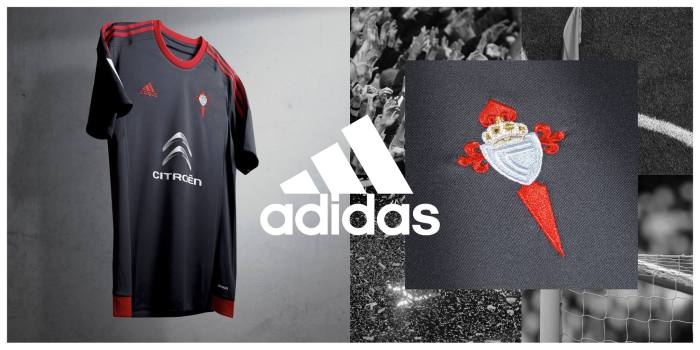 Segunda camiseta do Celta 2015-16 (Adidas)