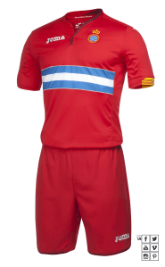 Segunda camiseta do Espanyol 15-16 (Joma)