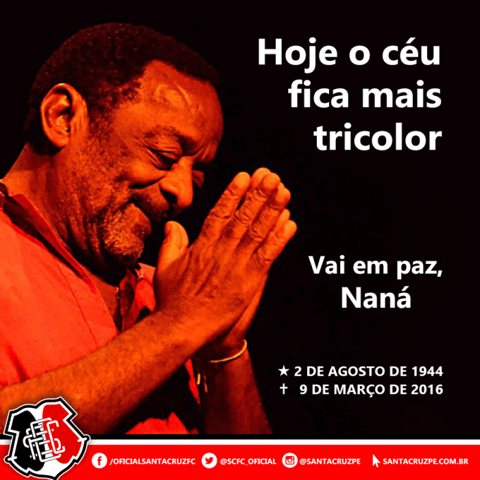 A homenagem do Santa Cruz : 