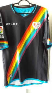 Segunda #equipación do Rayo Vallecano 2015-16 (Kelme)