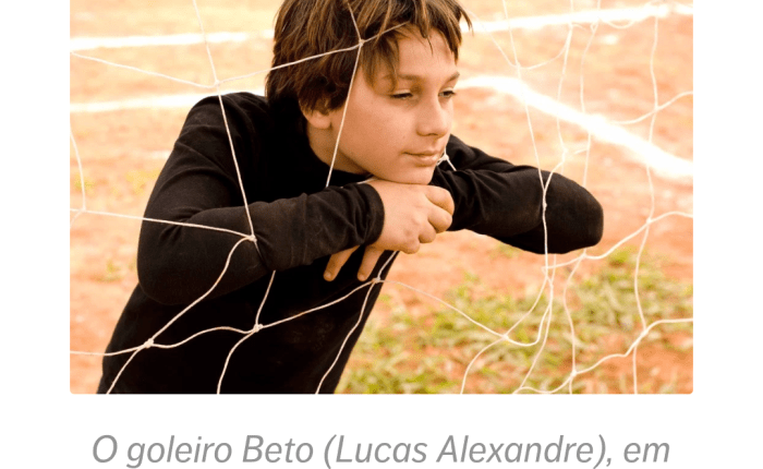 Bola na tela: “Meninos de&nbsp;Kichute’.