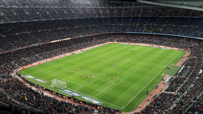 Camp Nou, 01/03/2017. Quando está 