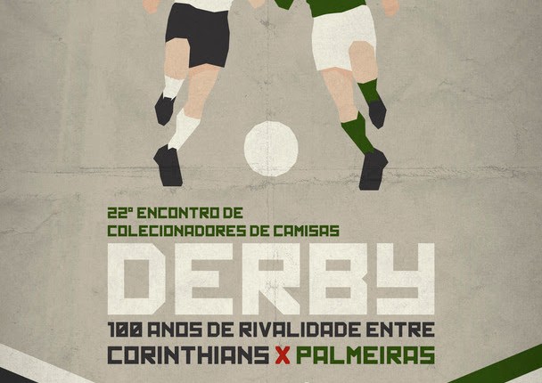 100 anos do Derby paulista em livro e encontro de colecionadores de&nbsp;camisas.