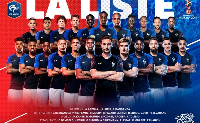Les Bleus 2018